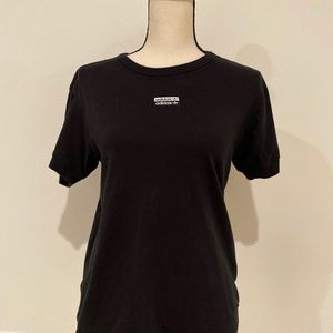 Black and White Adidas Shirt